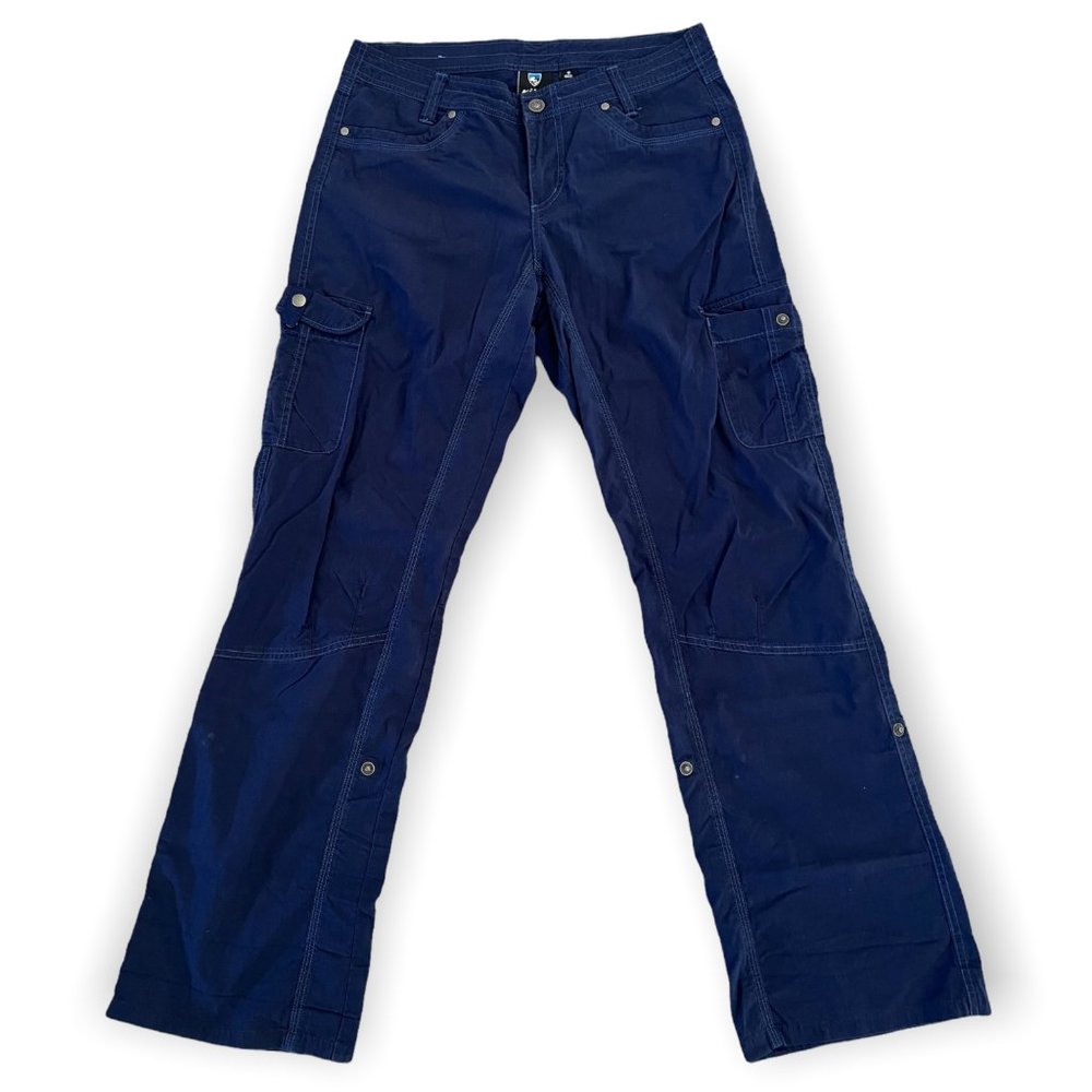 Kuhl SPLASH Roll-Up Pants - Vintage Patina Dye - Cargo Hiker Pants - Women's 10